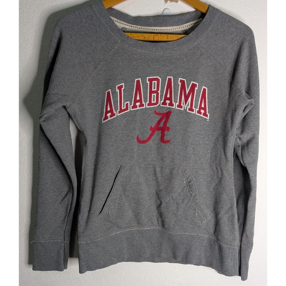 Fanatics Women’s Size S Small Alabama Roll ride Grey Sweatshirt (367)